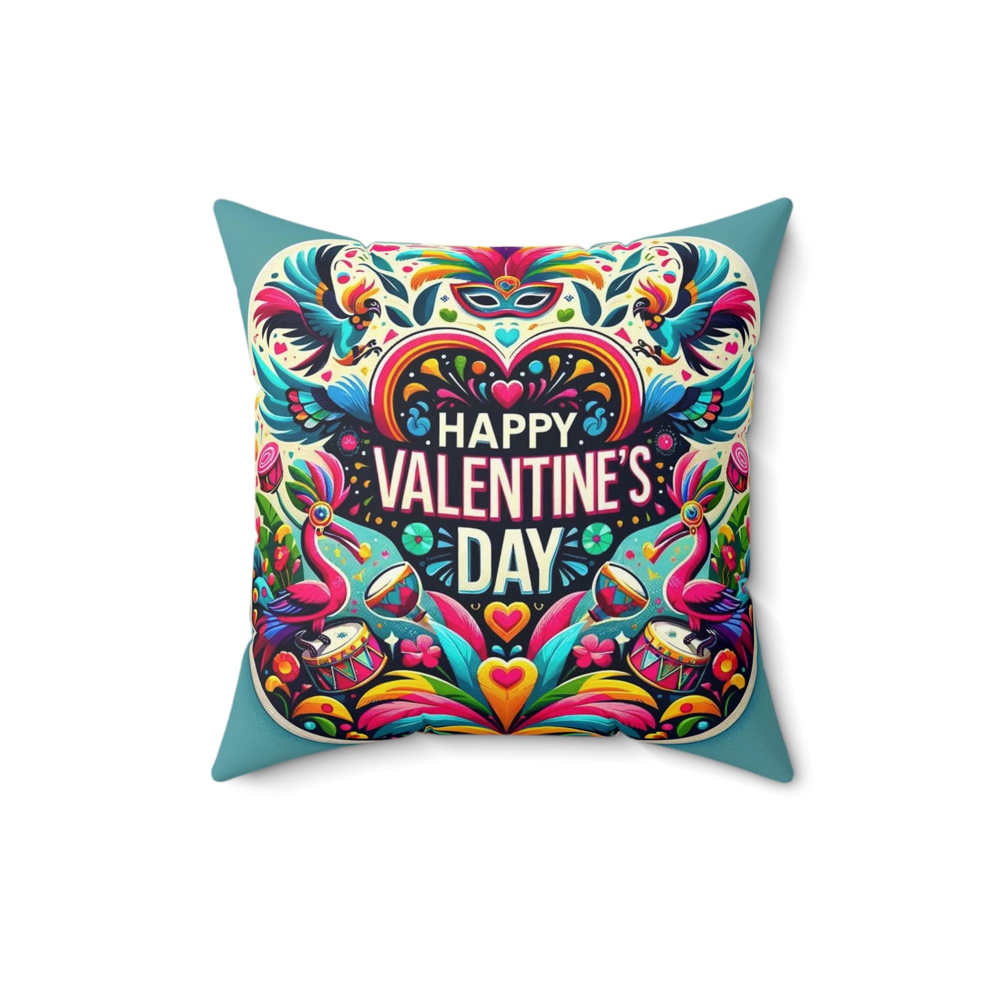 Spun Polyester Square Pillow