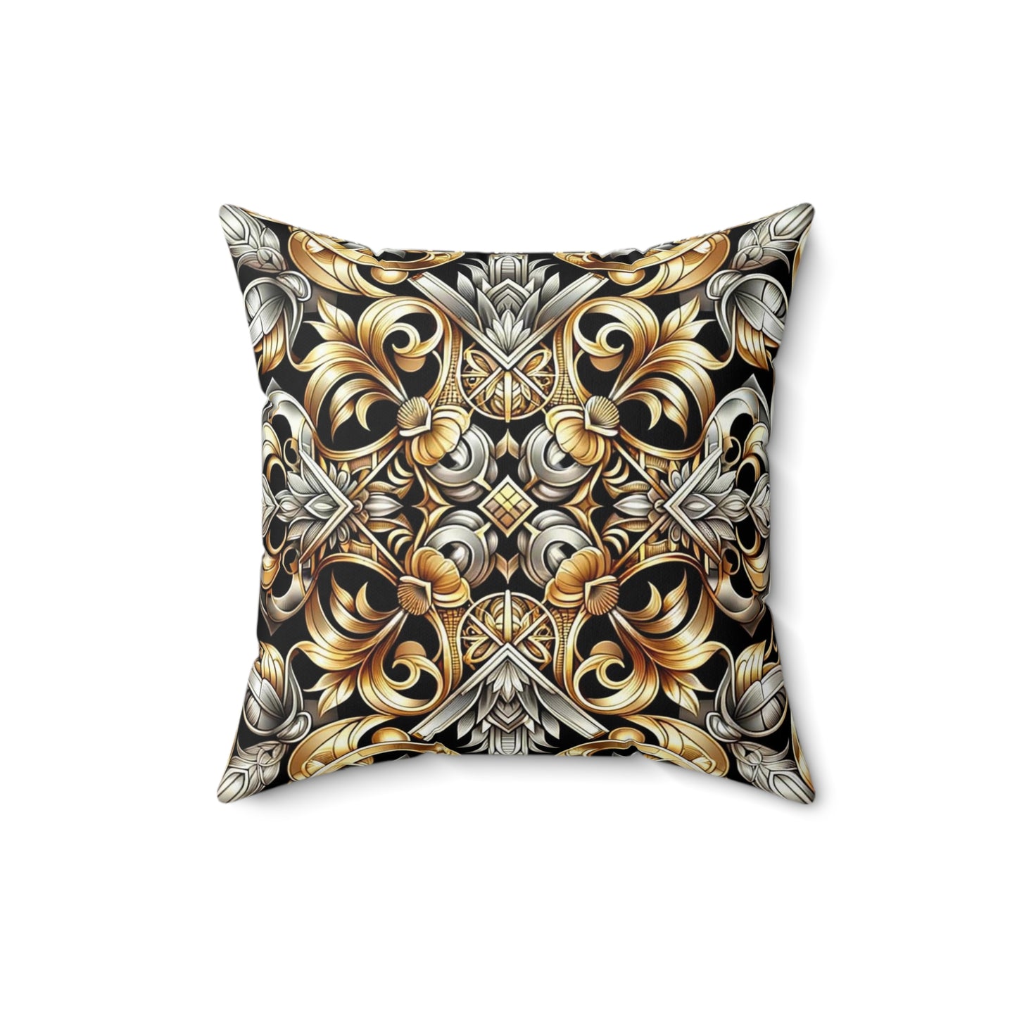 Spun Polyester Square Pillow