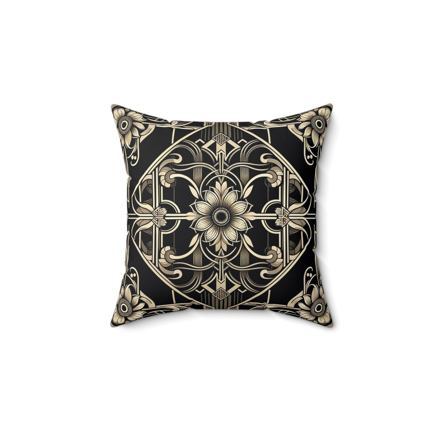 Spun Polyester Square Pillow