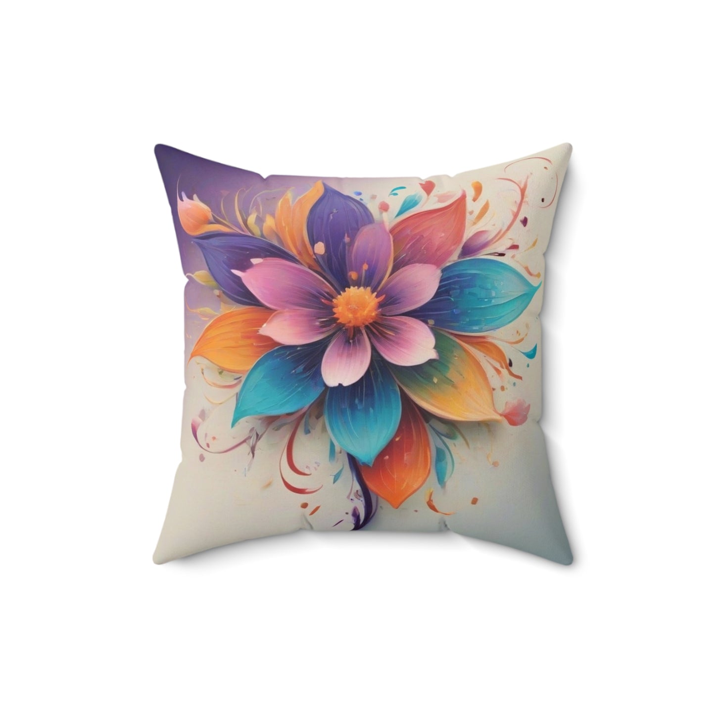 Spun Polyester Square Pillow