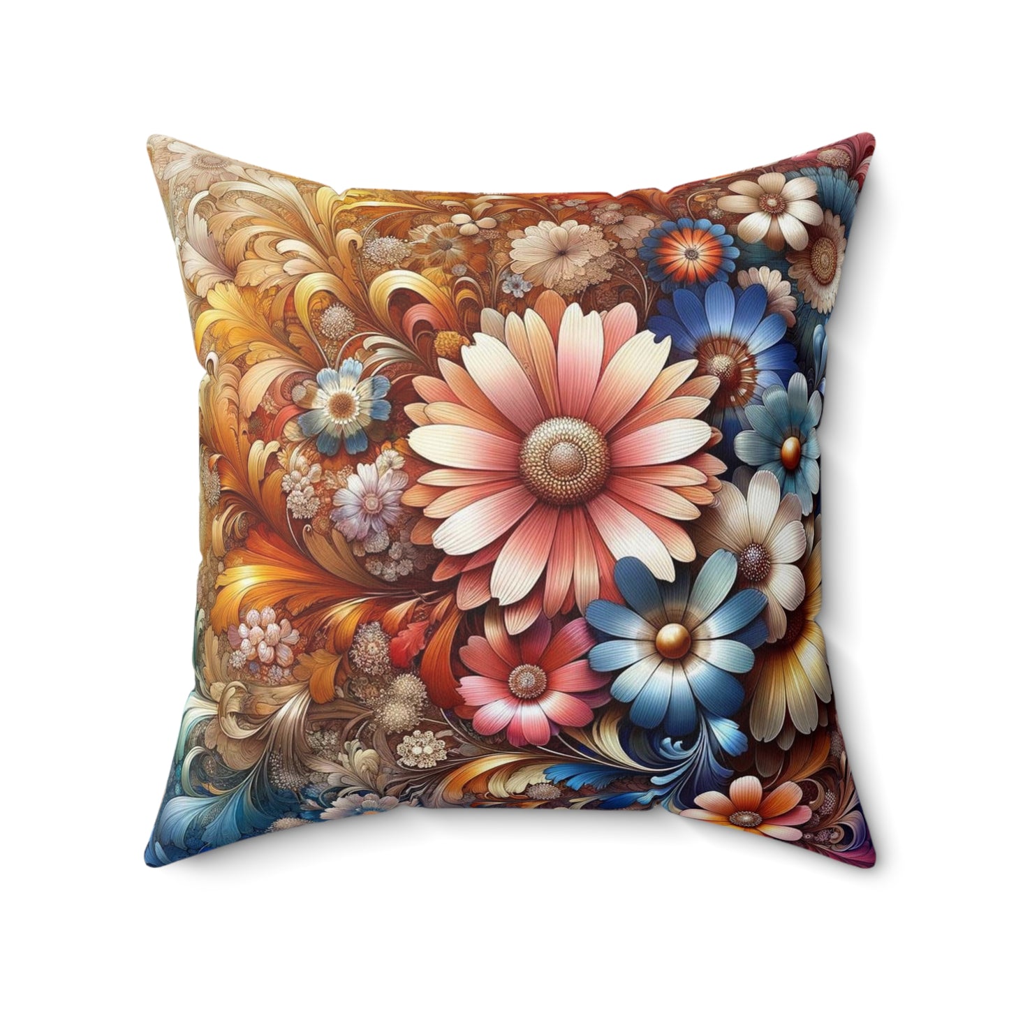 Spun Polyester Square Pillow