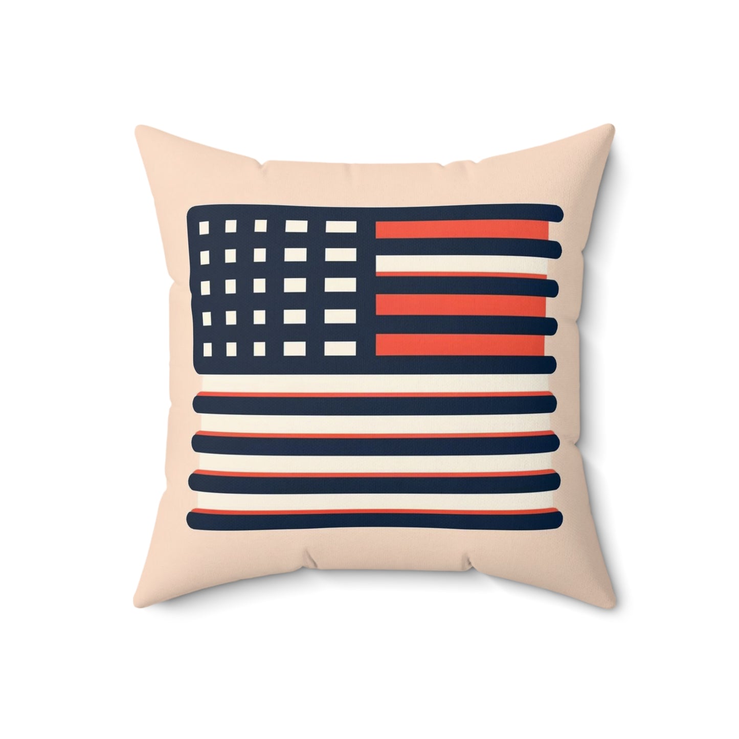 Spun Polyester Square Pillow