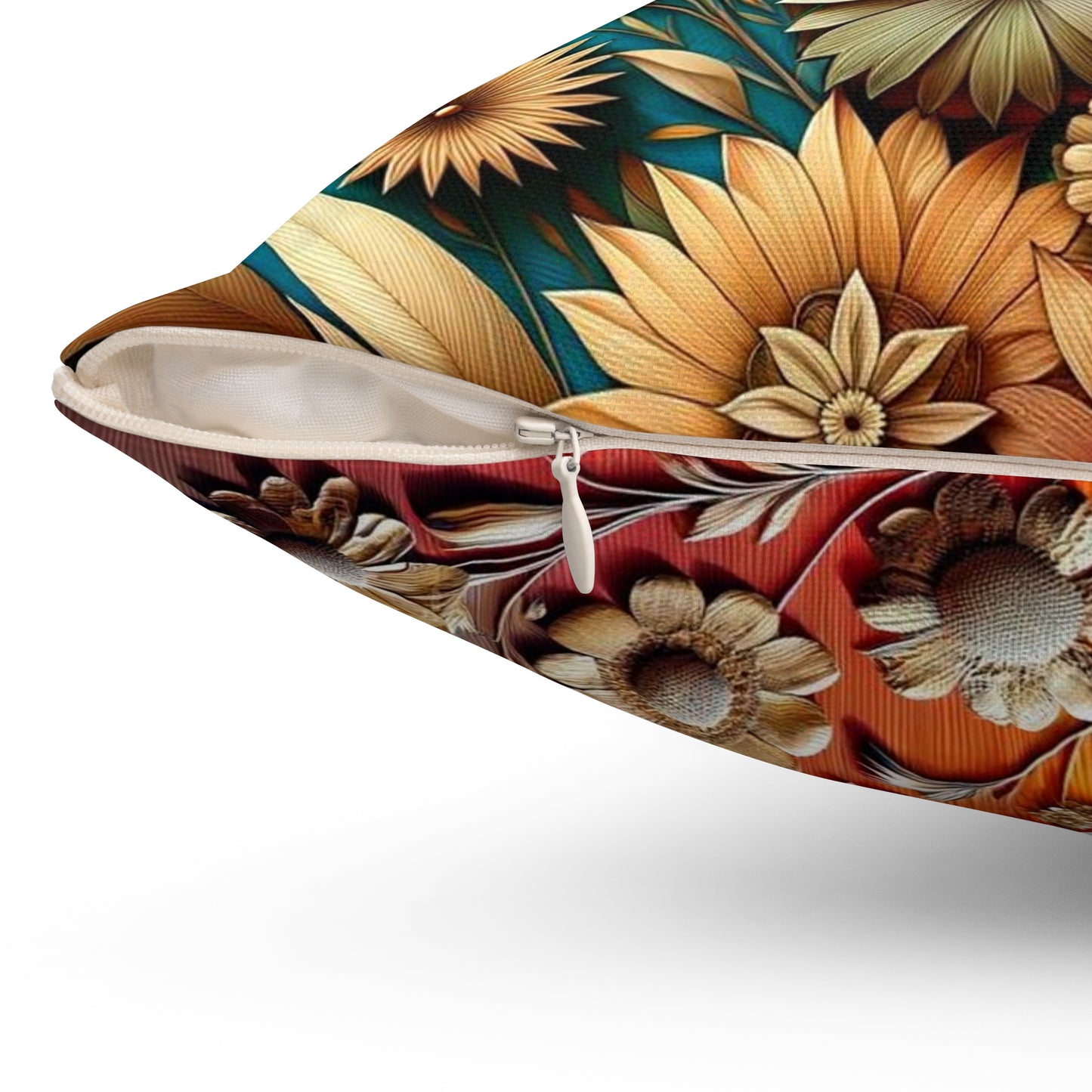 Spun Polyester Square Pillow
