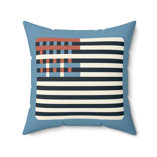 Spun Polyester Square Pillow
