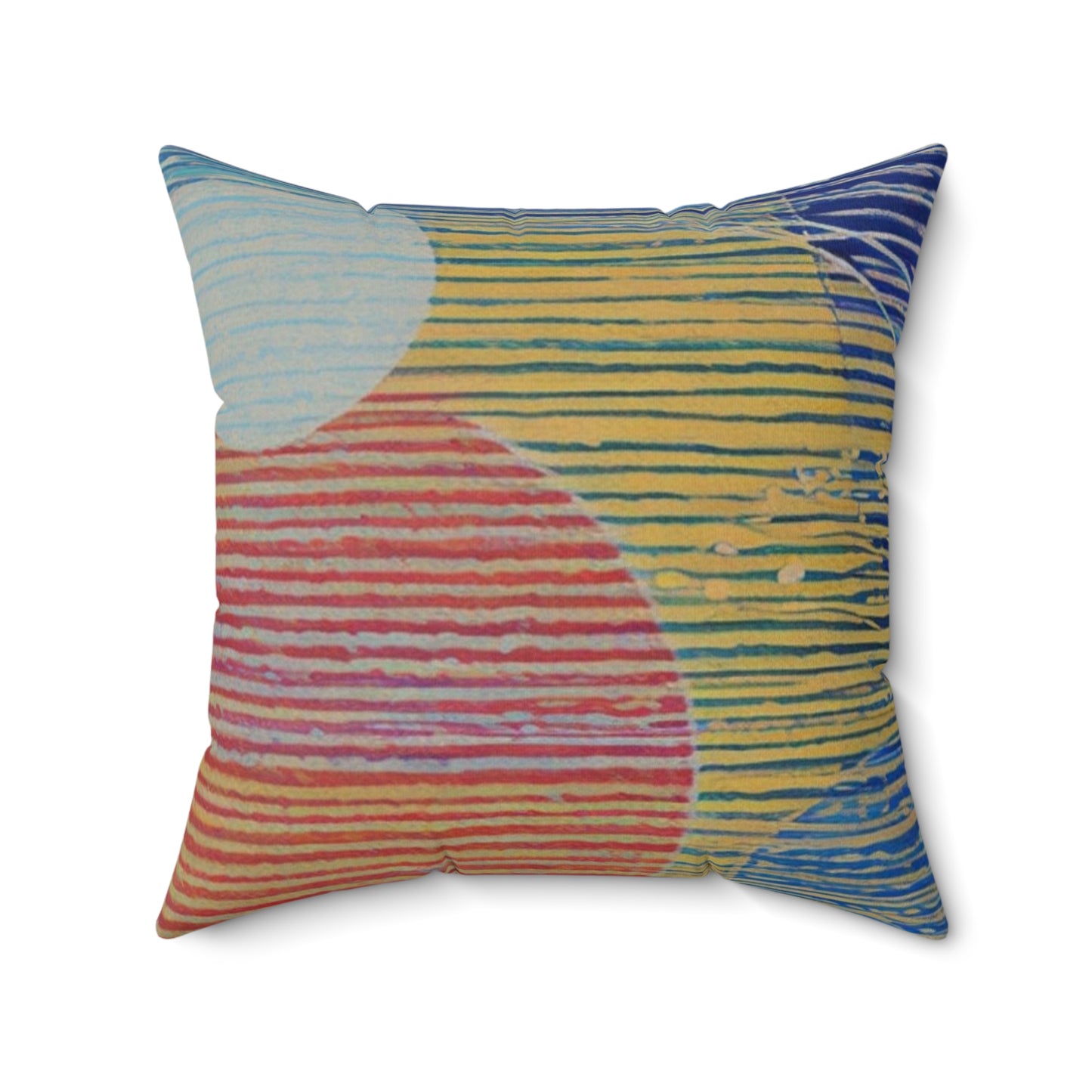 Spun Polyester Square Pillow