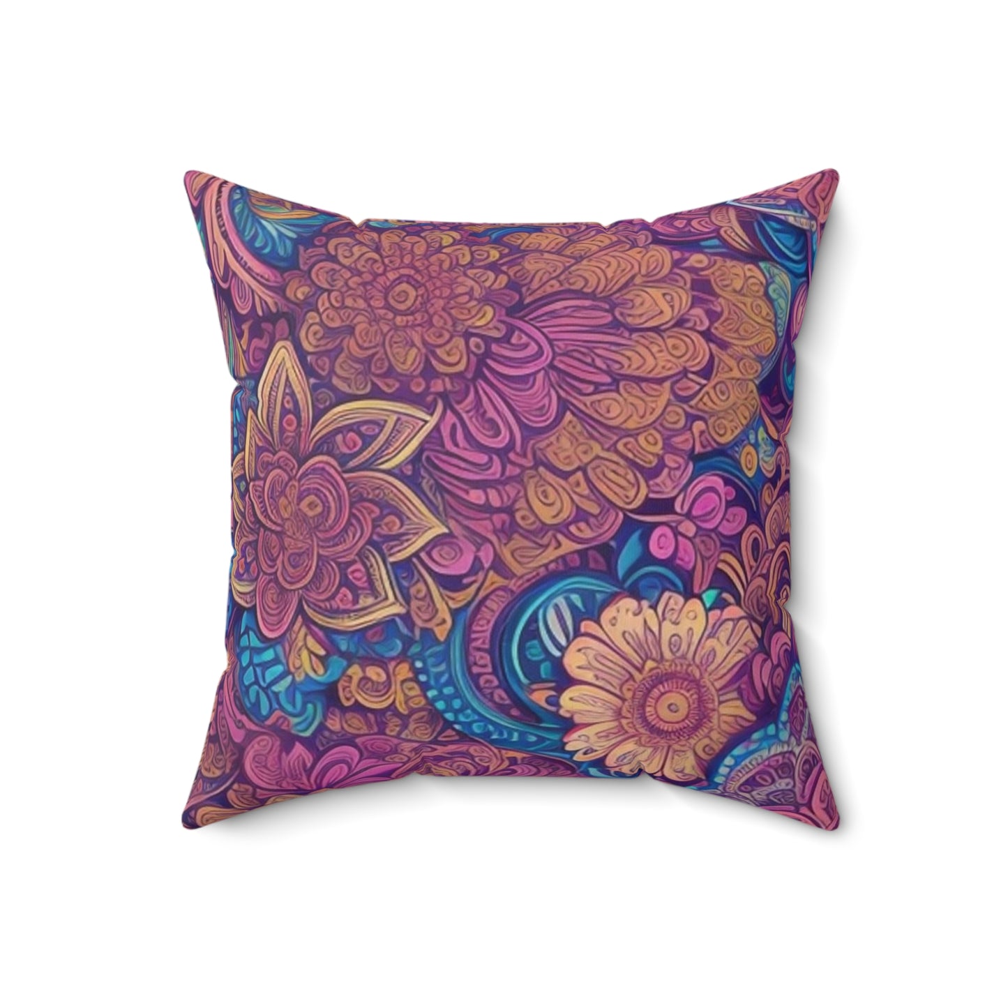 Spun Polyester Square Pillow