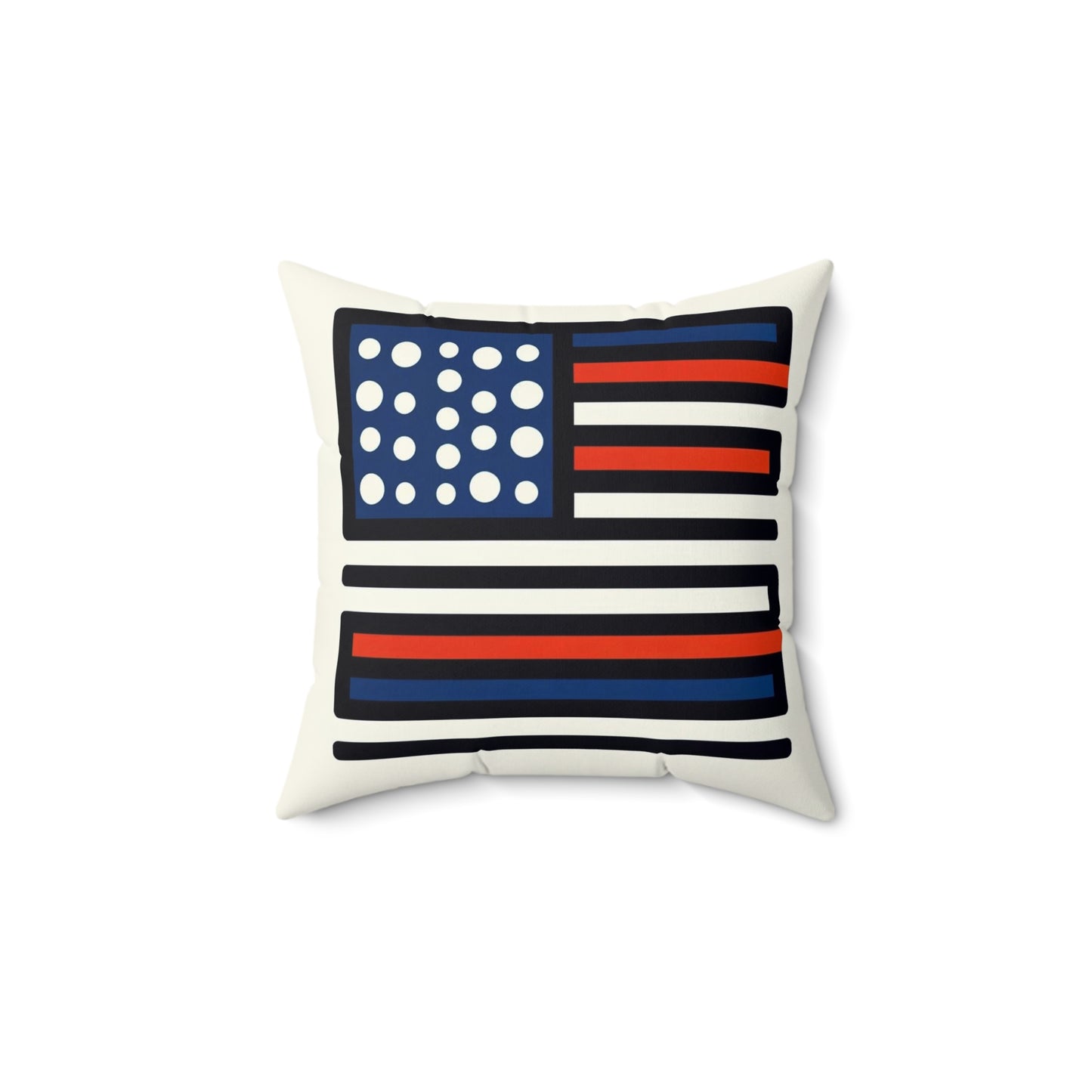 Spun Polyester Square Pillow