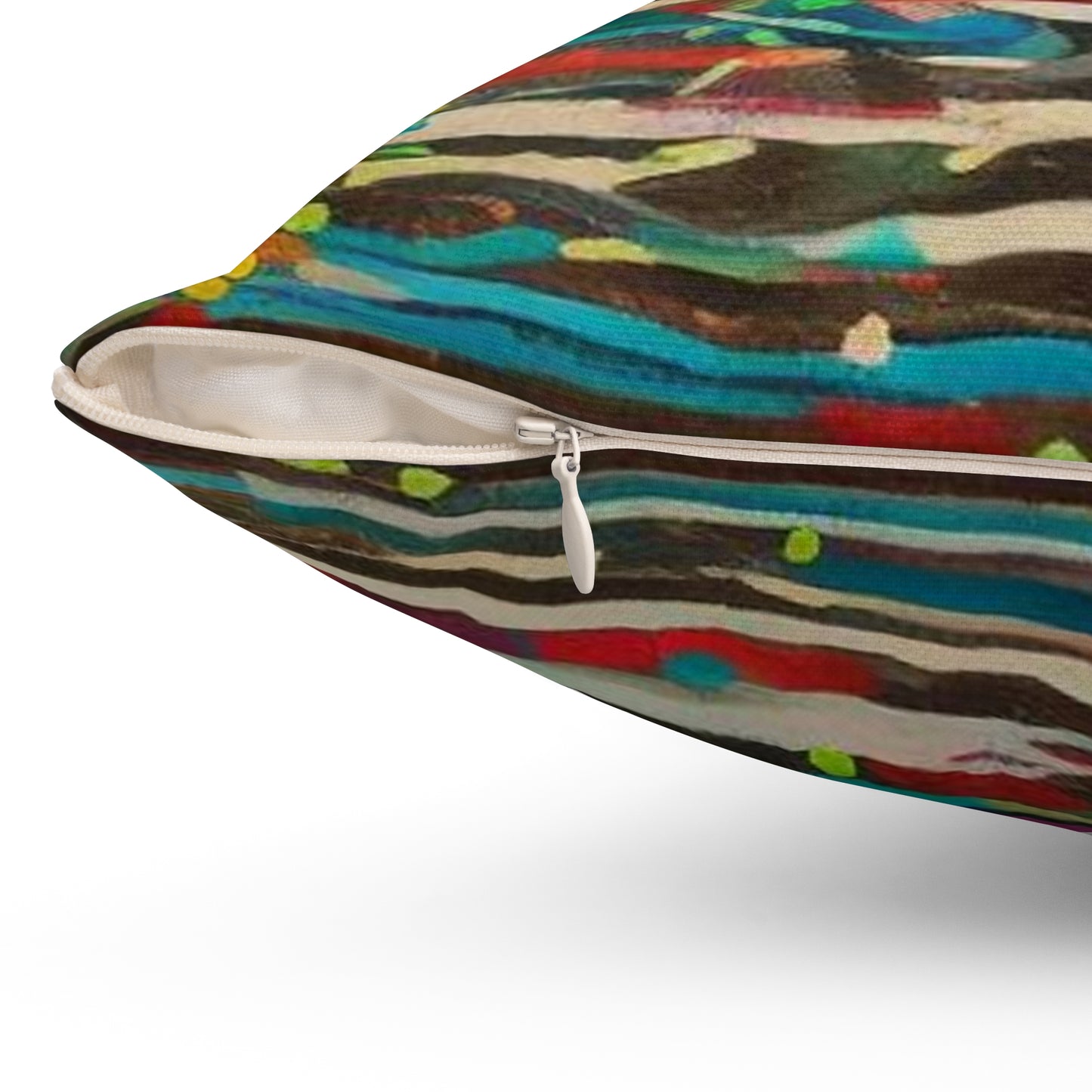 Spun Polyester Square Pillow