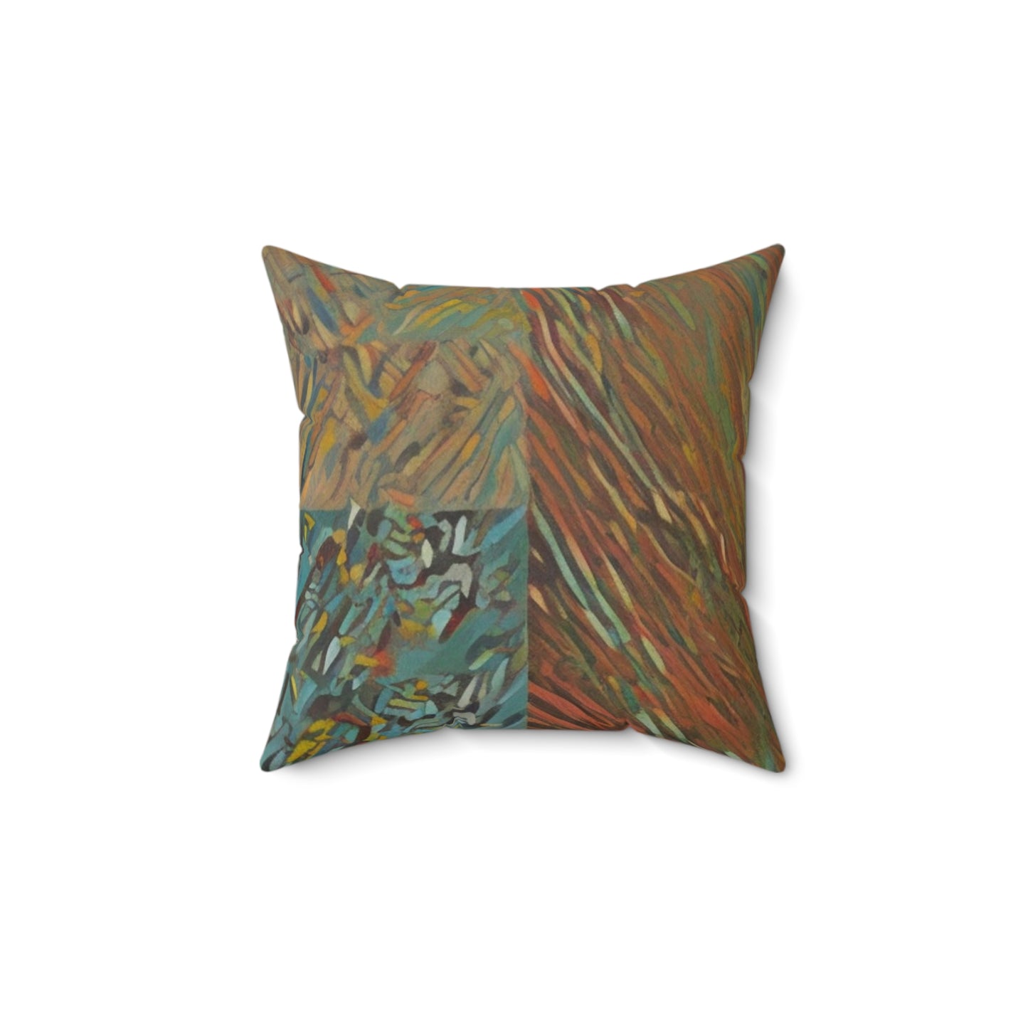 Spun Polyester Square Pillow
