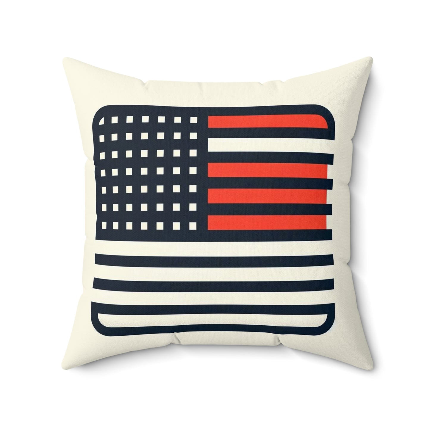 Spun Polyester Square Pillow