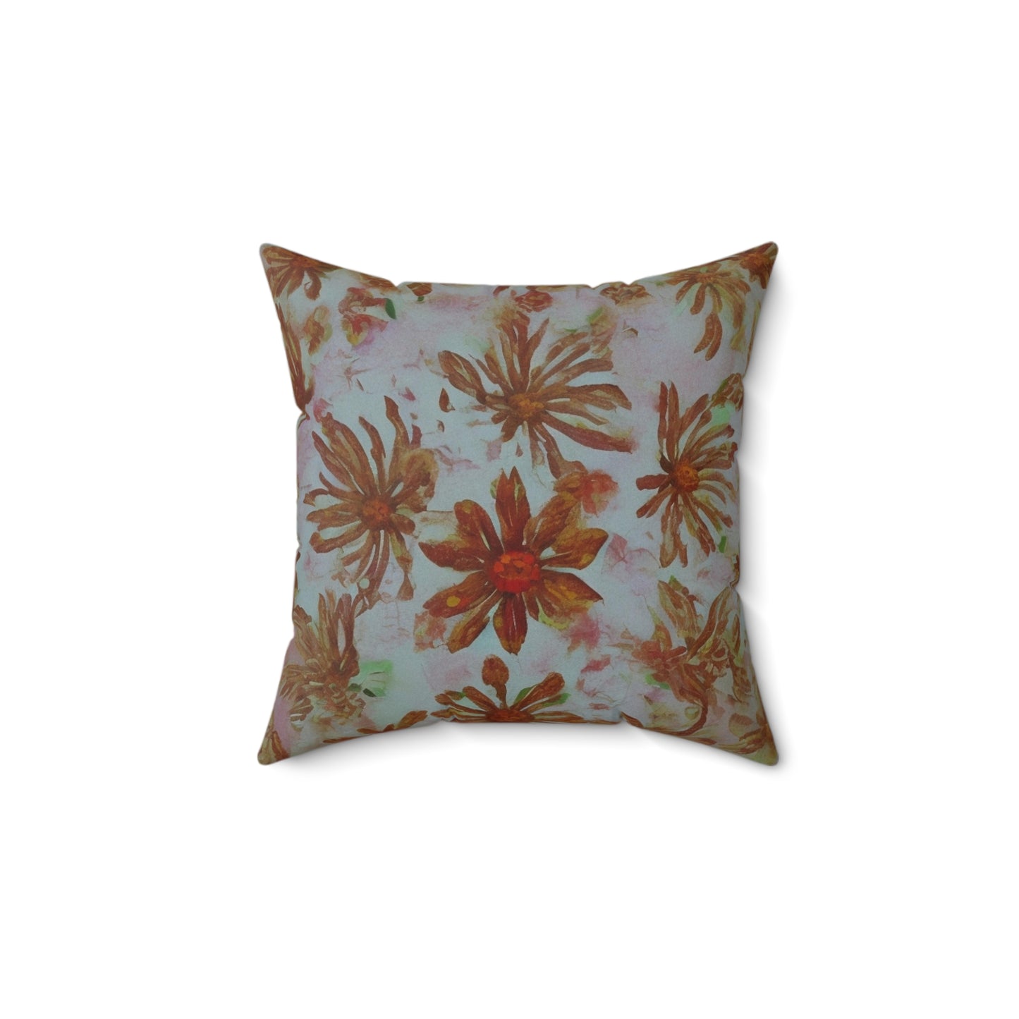 Spun Polyester Square Pillow