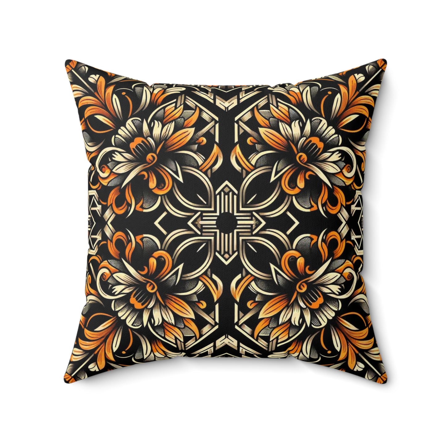 Spun Polyester Square Pillow