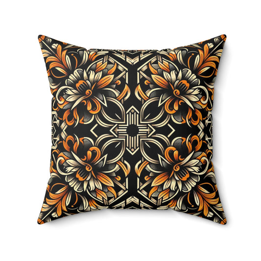 Spun Polyester Square Pillow