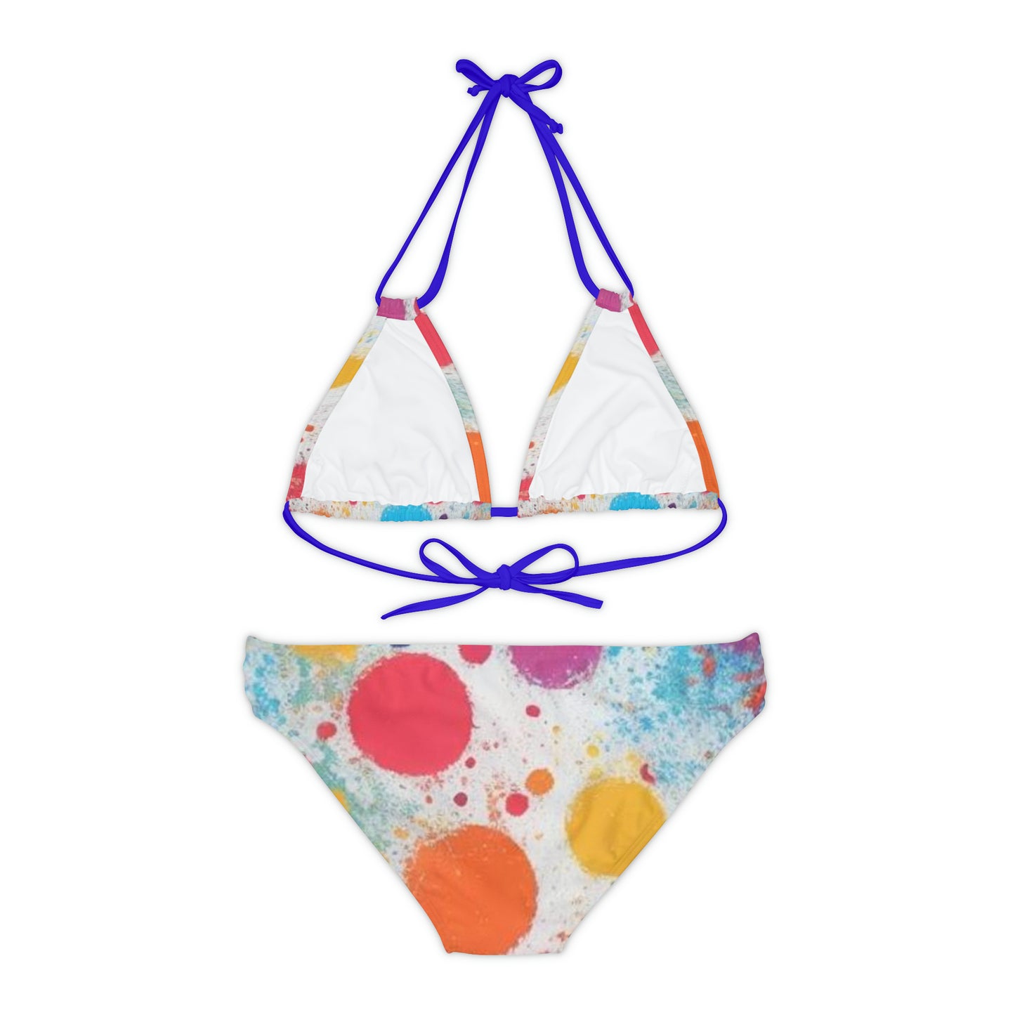 Strappy Bikini Set (AOP)