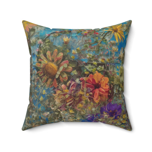 Spun Polyester Square Pillow