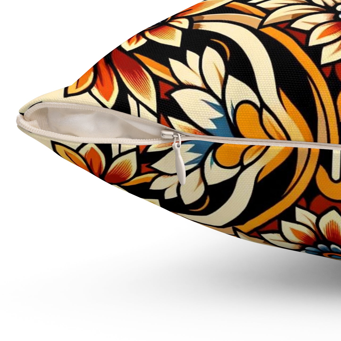 Spun Polyester Square Pillow