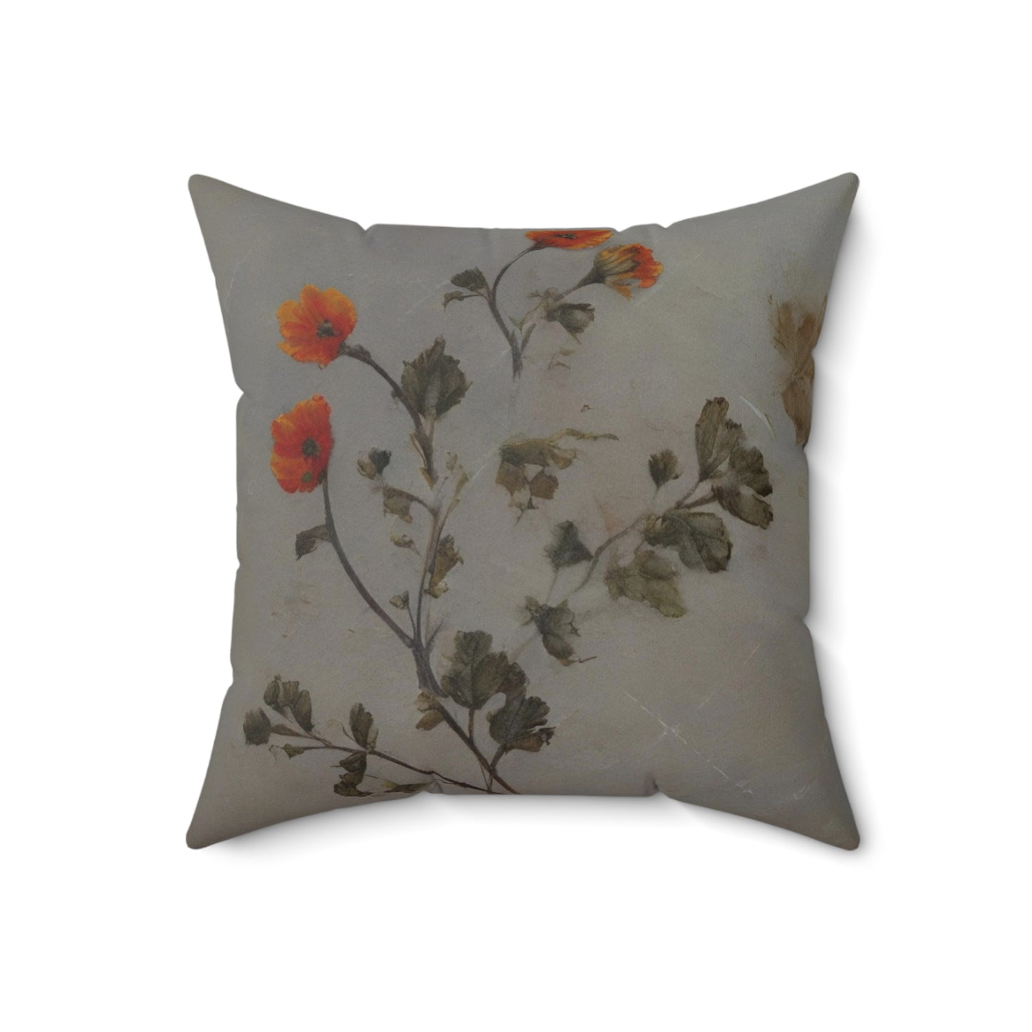 Spun Polyester Square Pillow