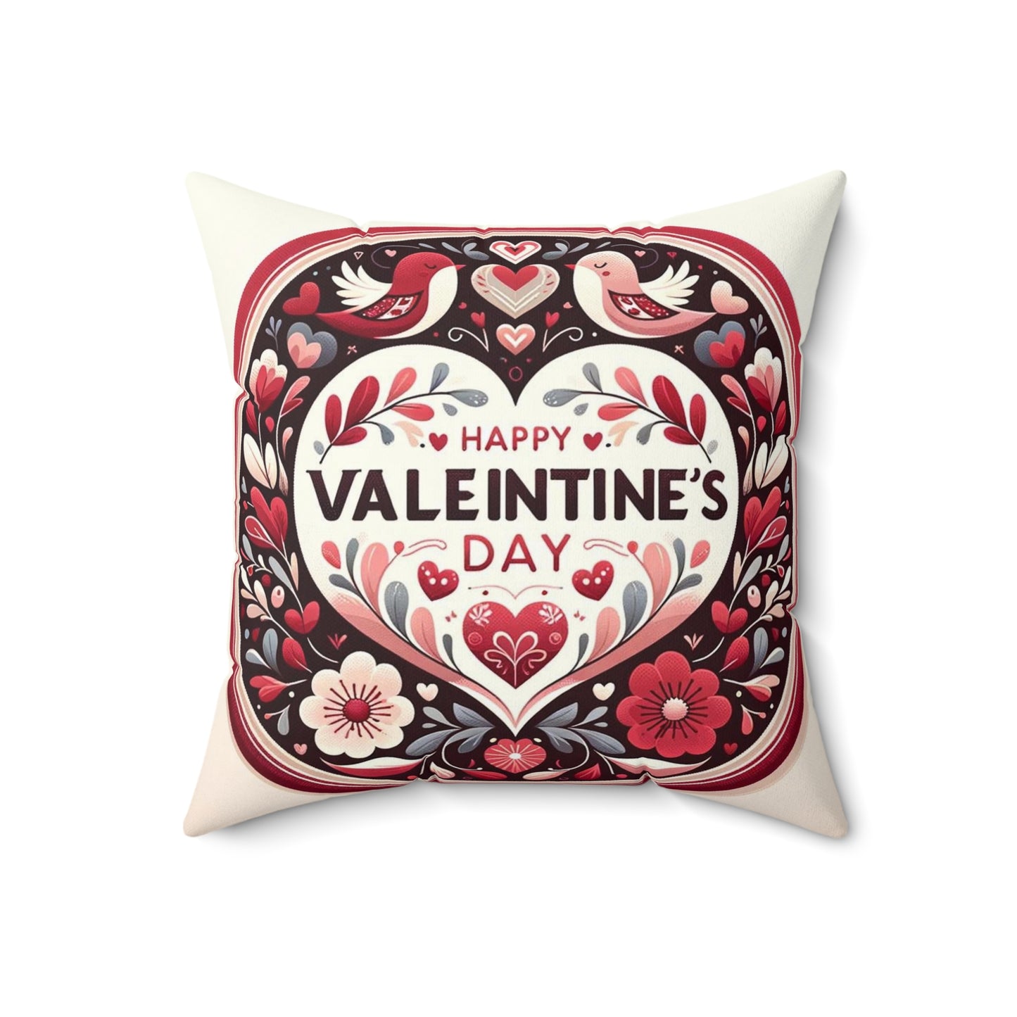Spun Polyester Square Pillow