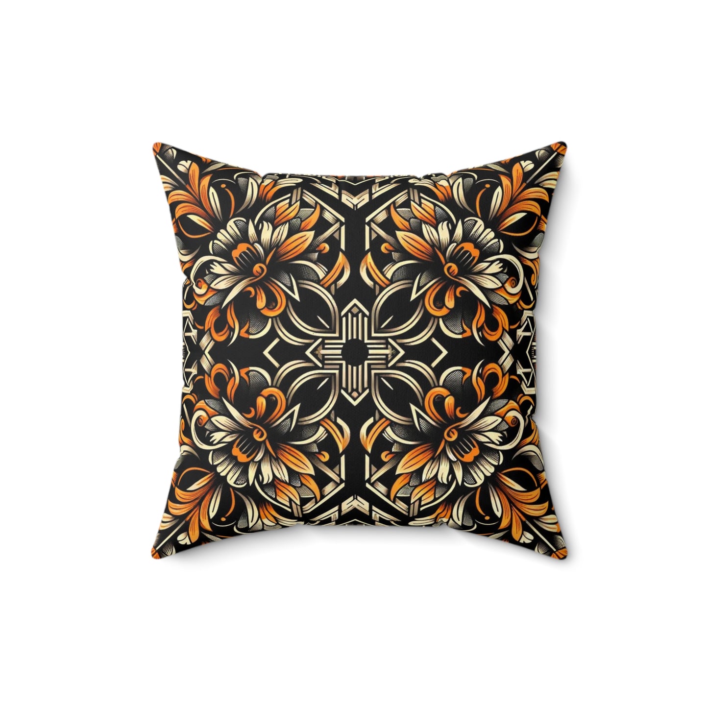Spun Polyester Square Pillow
