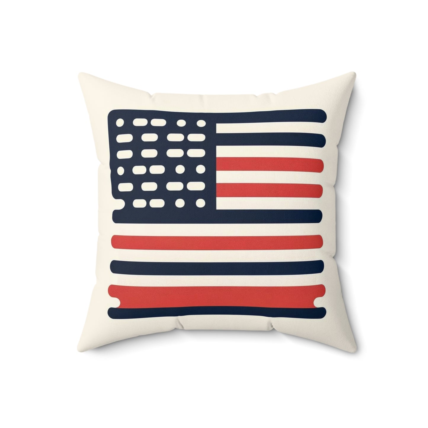 Spun Polyester Square Pillow