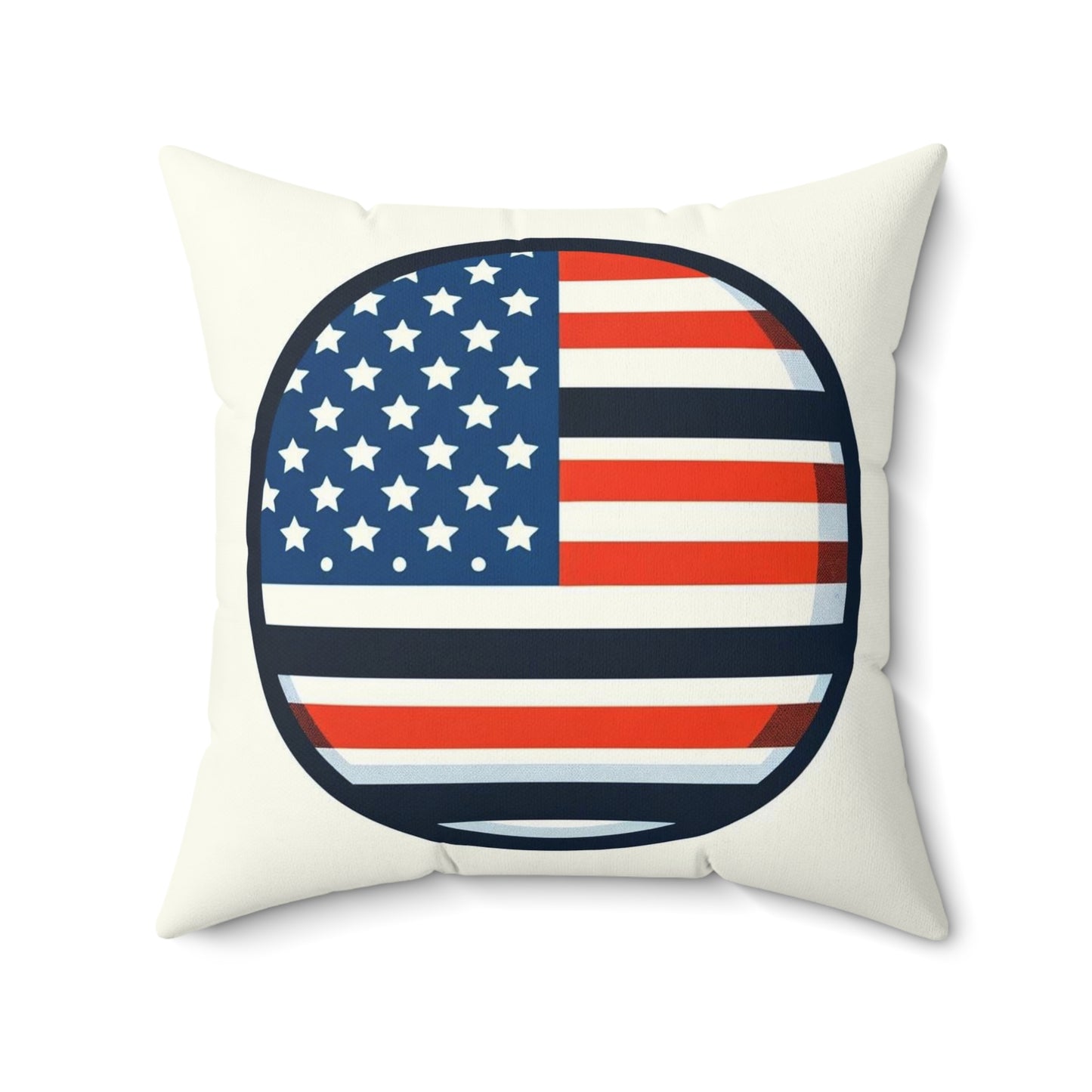 Spun Polyester Square Pillow