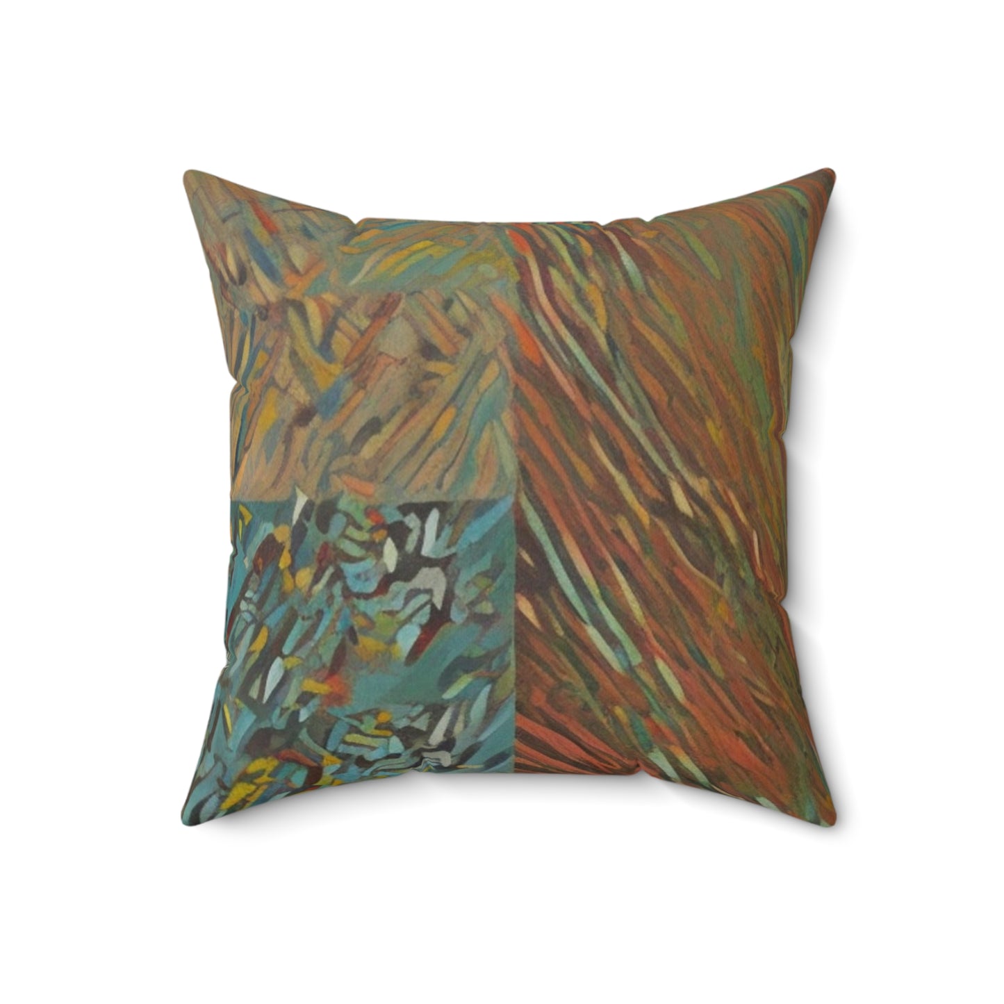 Spun Polyester Square Pillow