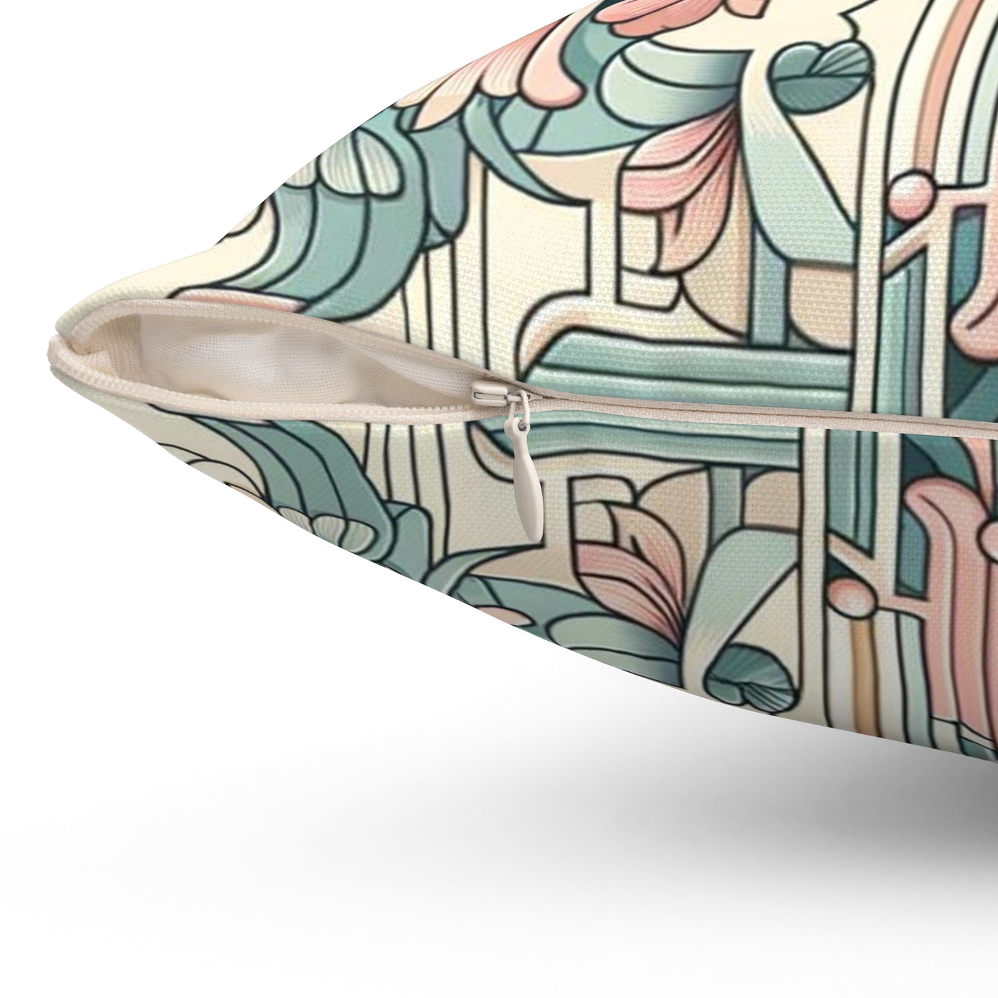 Spun Polyester Square Pillow