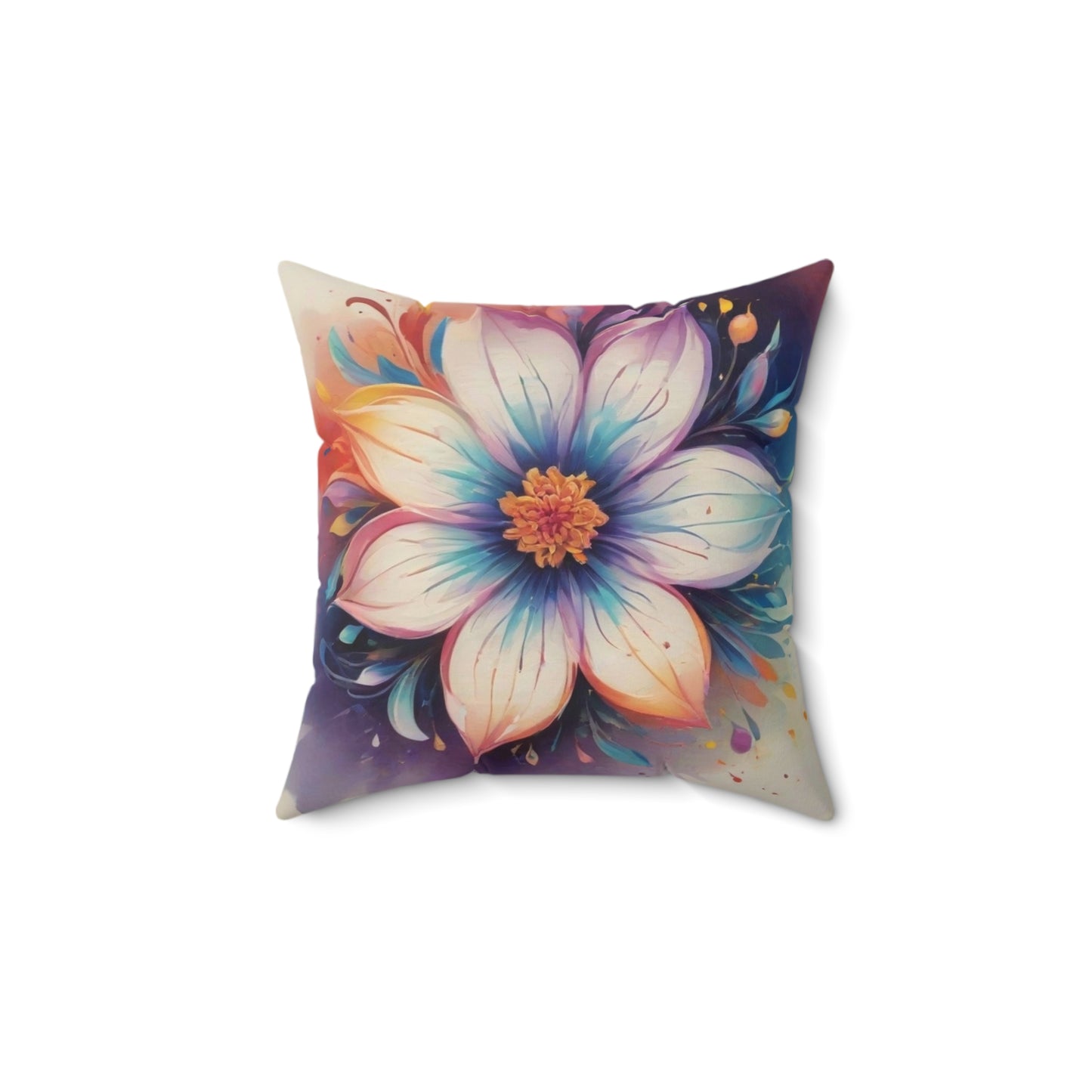 Spun Polyester Square Pillow