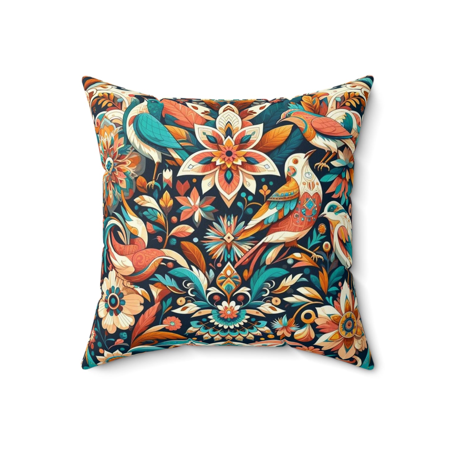 Spun Polyester Square Pillow