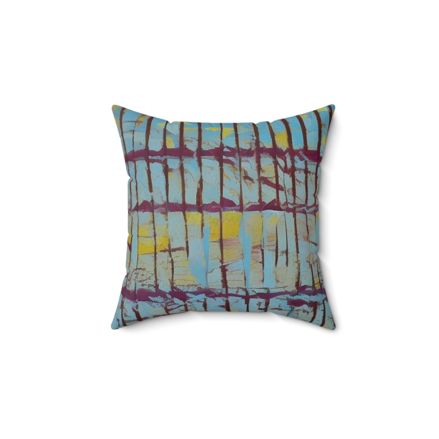 Spun Polyester Square Pillow
