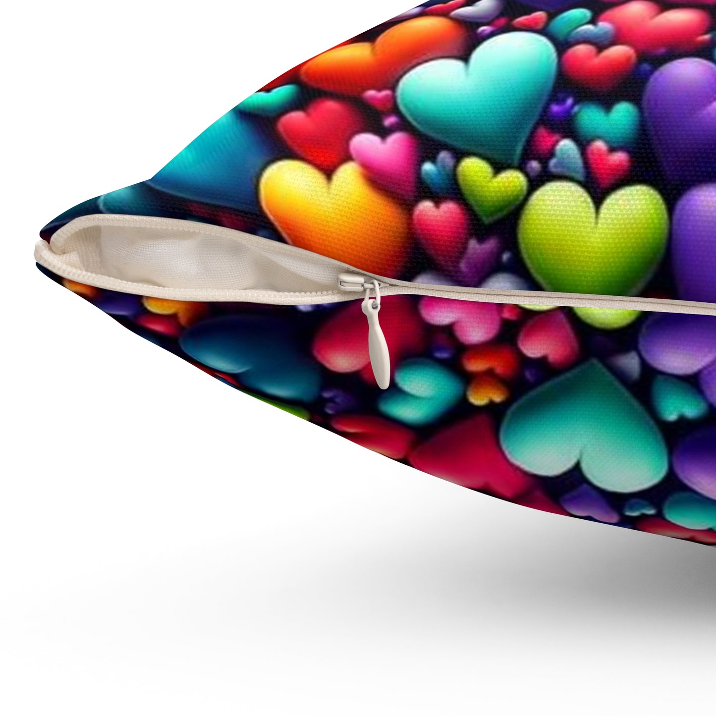 Spun Polyester Square Pillow
