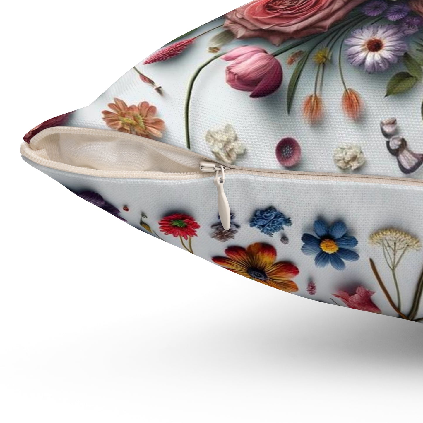 Spun Polyester Square Pillow