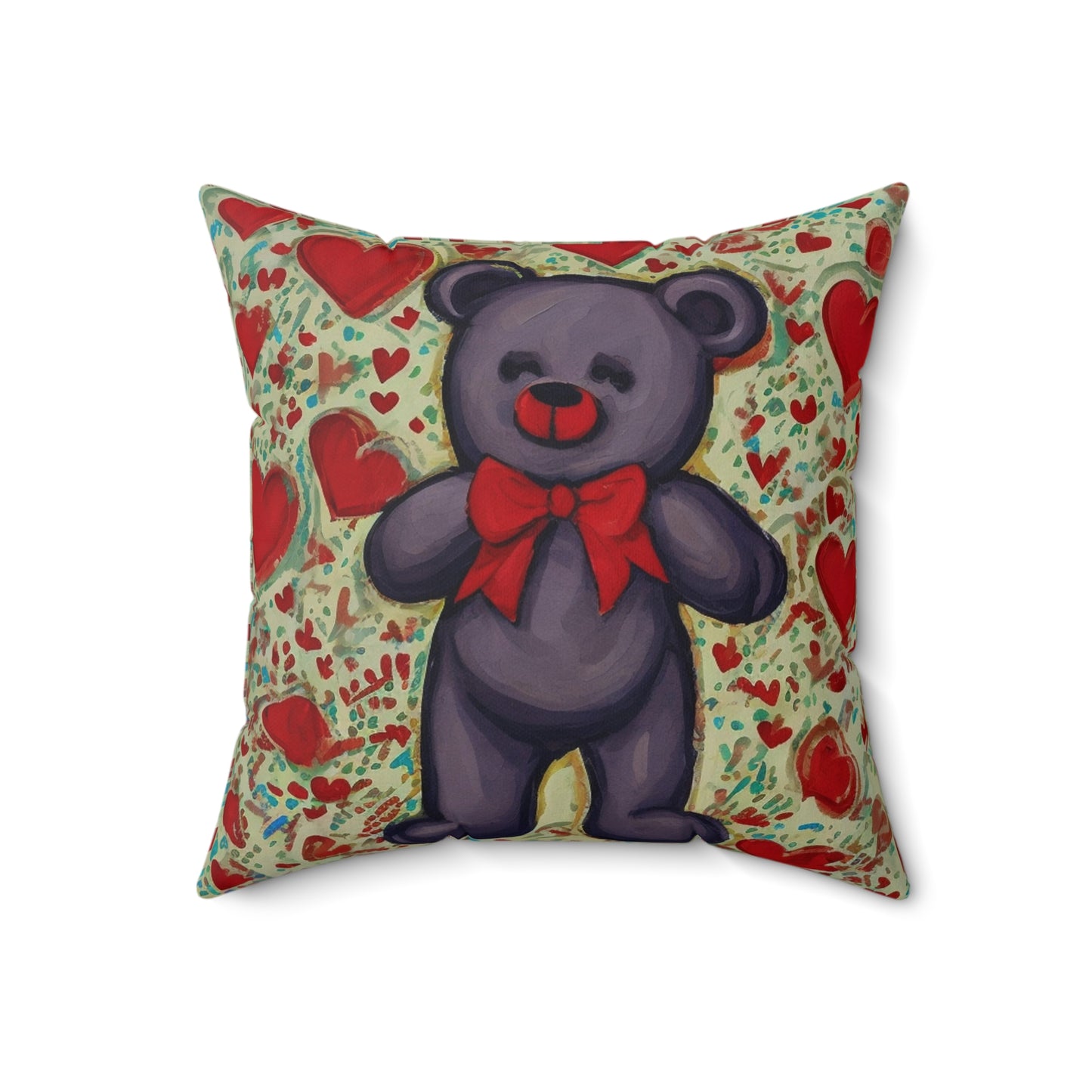 Spun Polyester Square Pillow