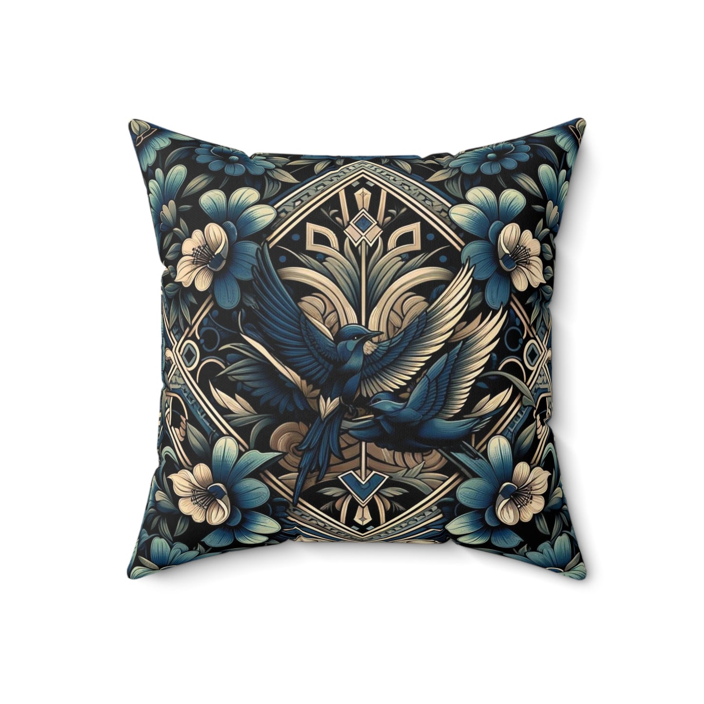 Spun Polyester Square Pillow