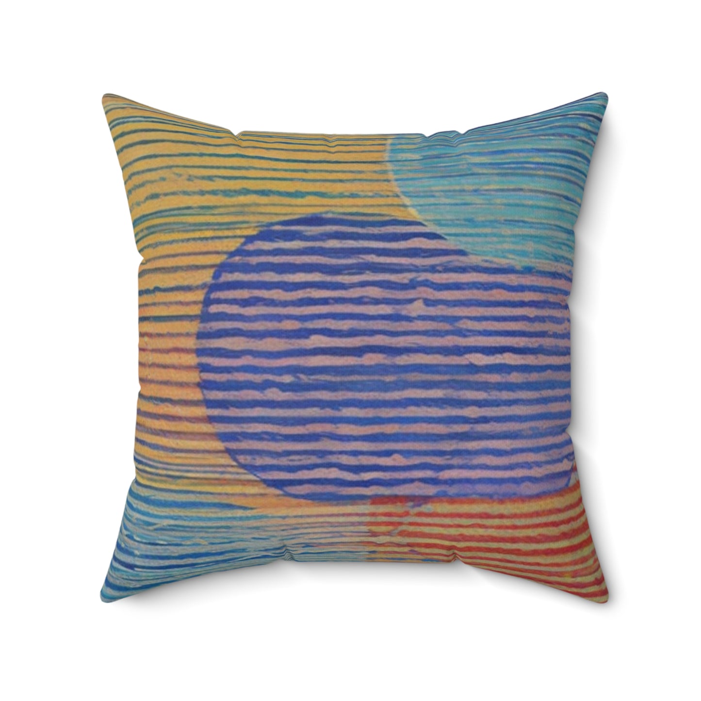 Spun Polyester Square Pillow