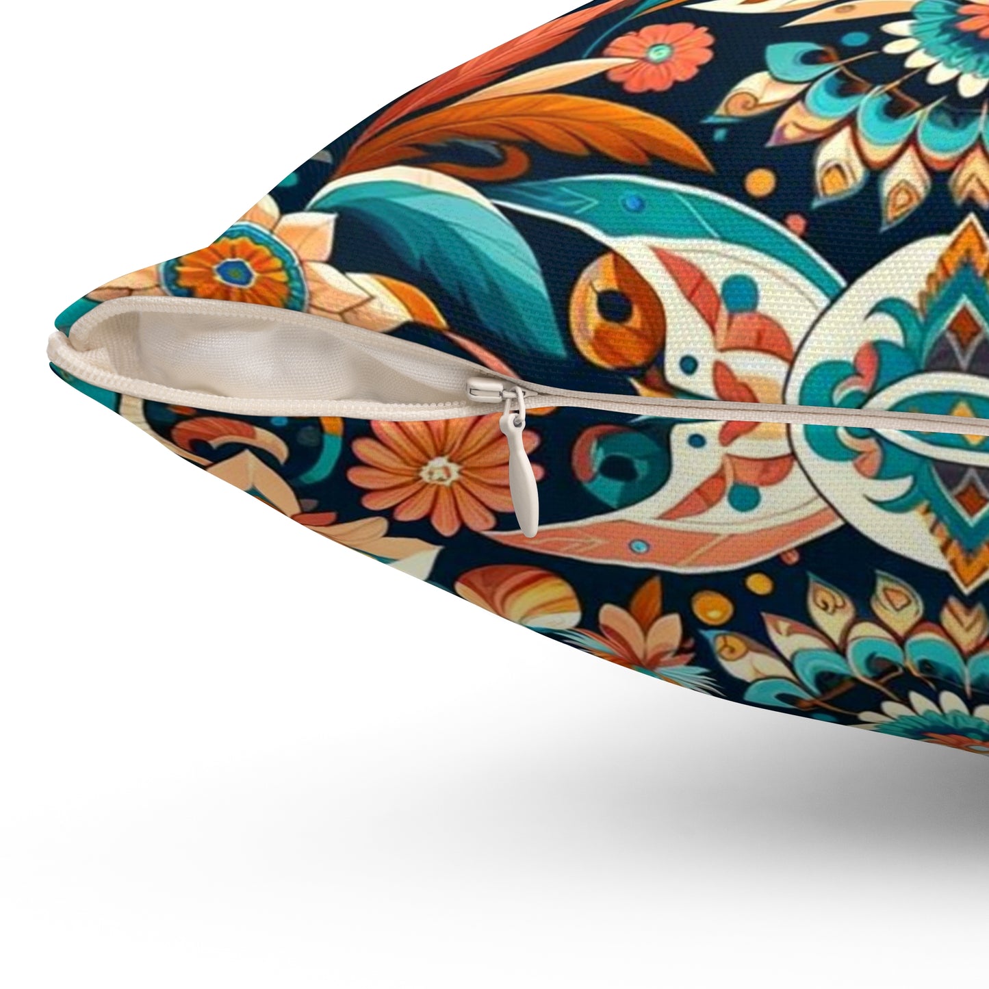 Spun Polyester Square Pillow