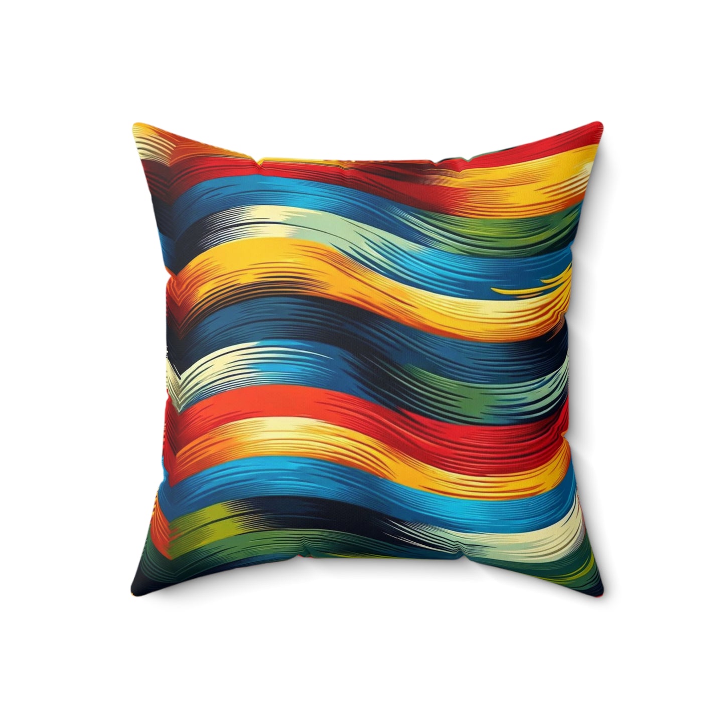 Spun Polyester Square Pillow