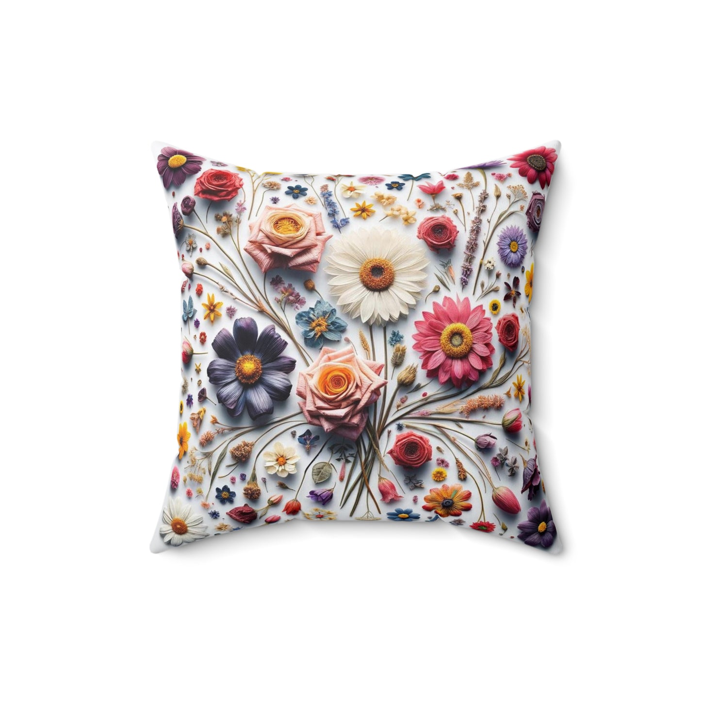 Spun Polyester Square Pillow