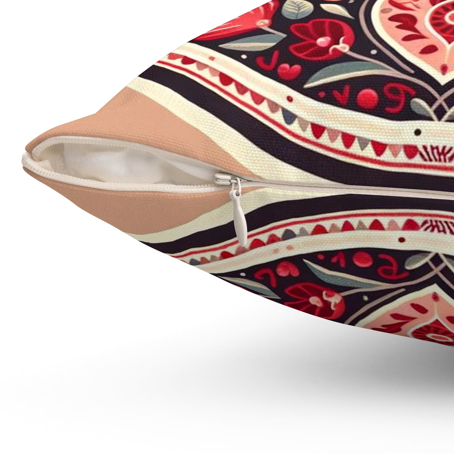 Spun Polyester Square Pillow