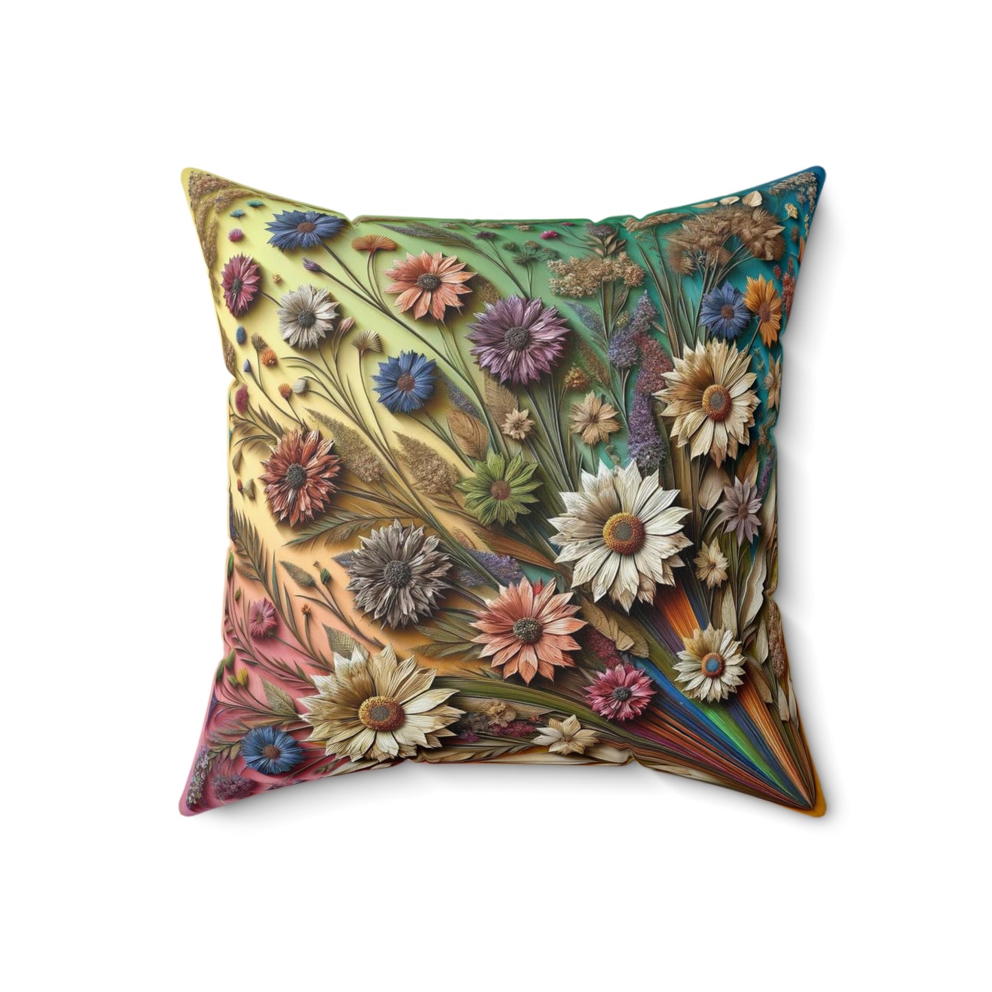 Spun Polyester Square Pillow
