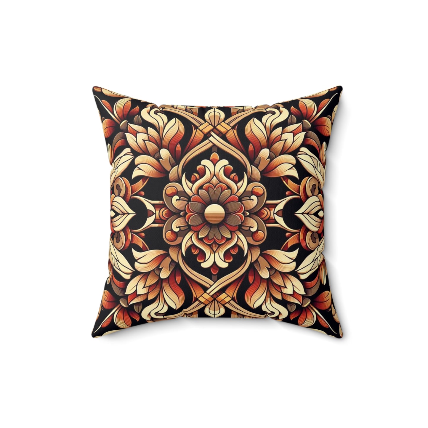 Spun Polyester Square Pillow