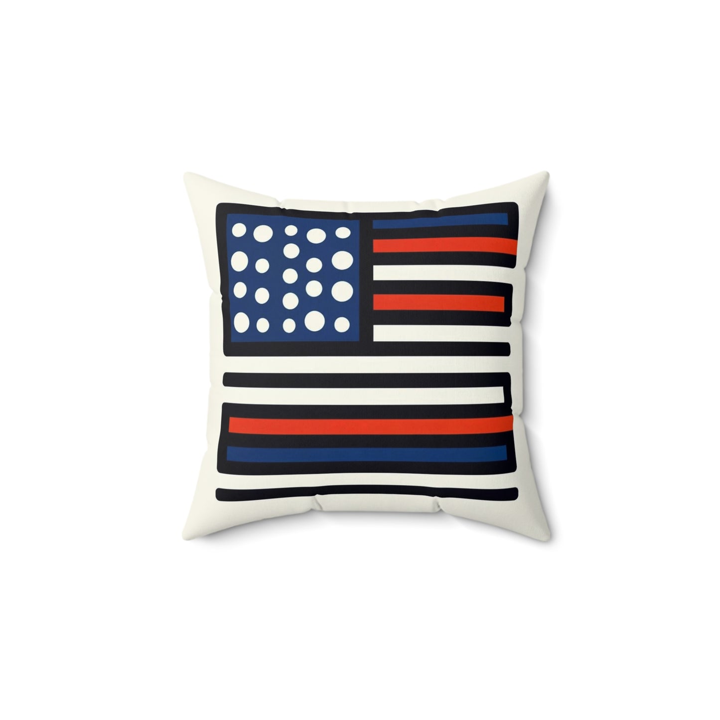 Spun Polyester Square Pillow