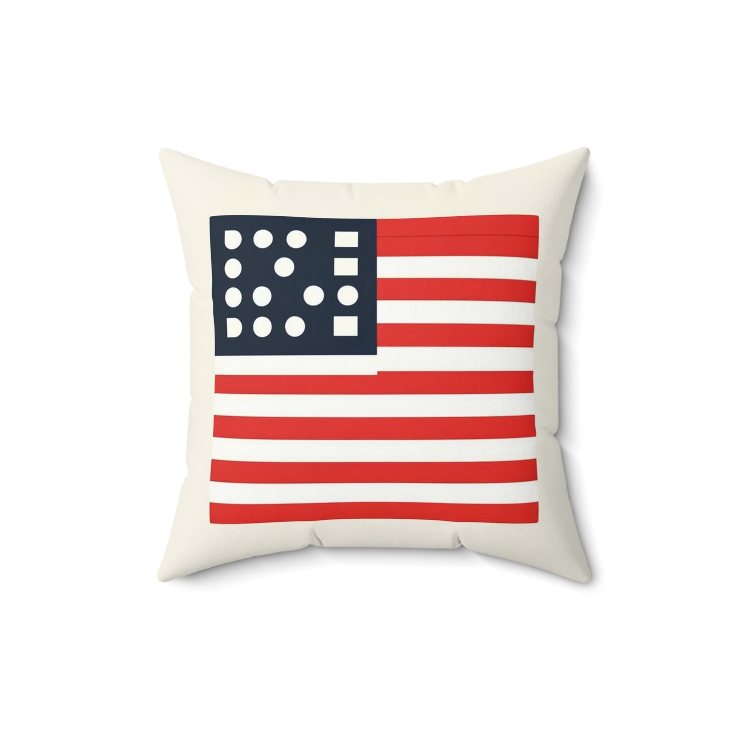 Spun Polyester Square Pillow