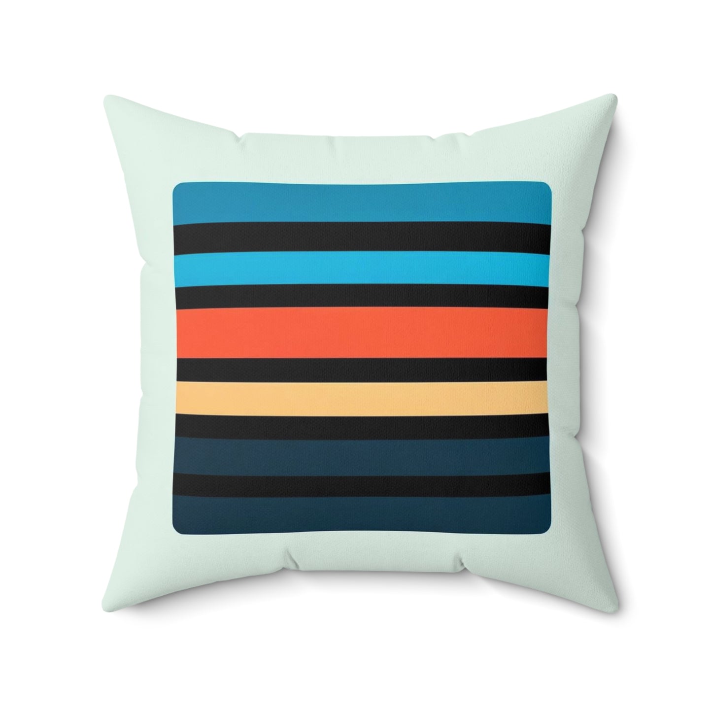 Spun Polyester Square Pillow