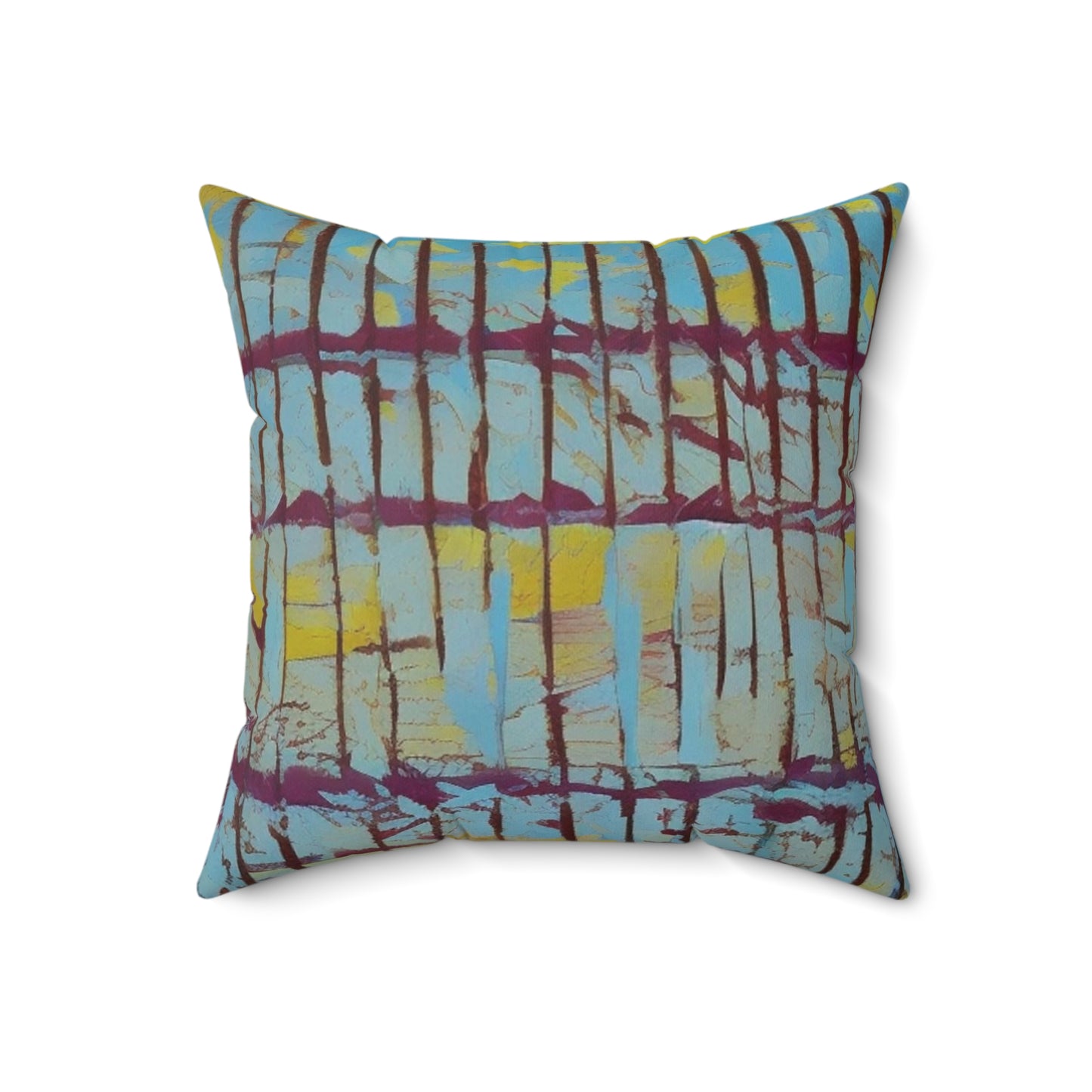 Spun Polyester Square Pillow