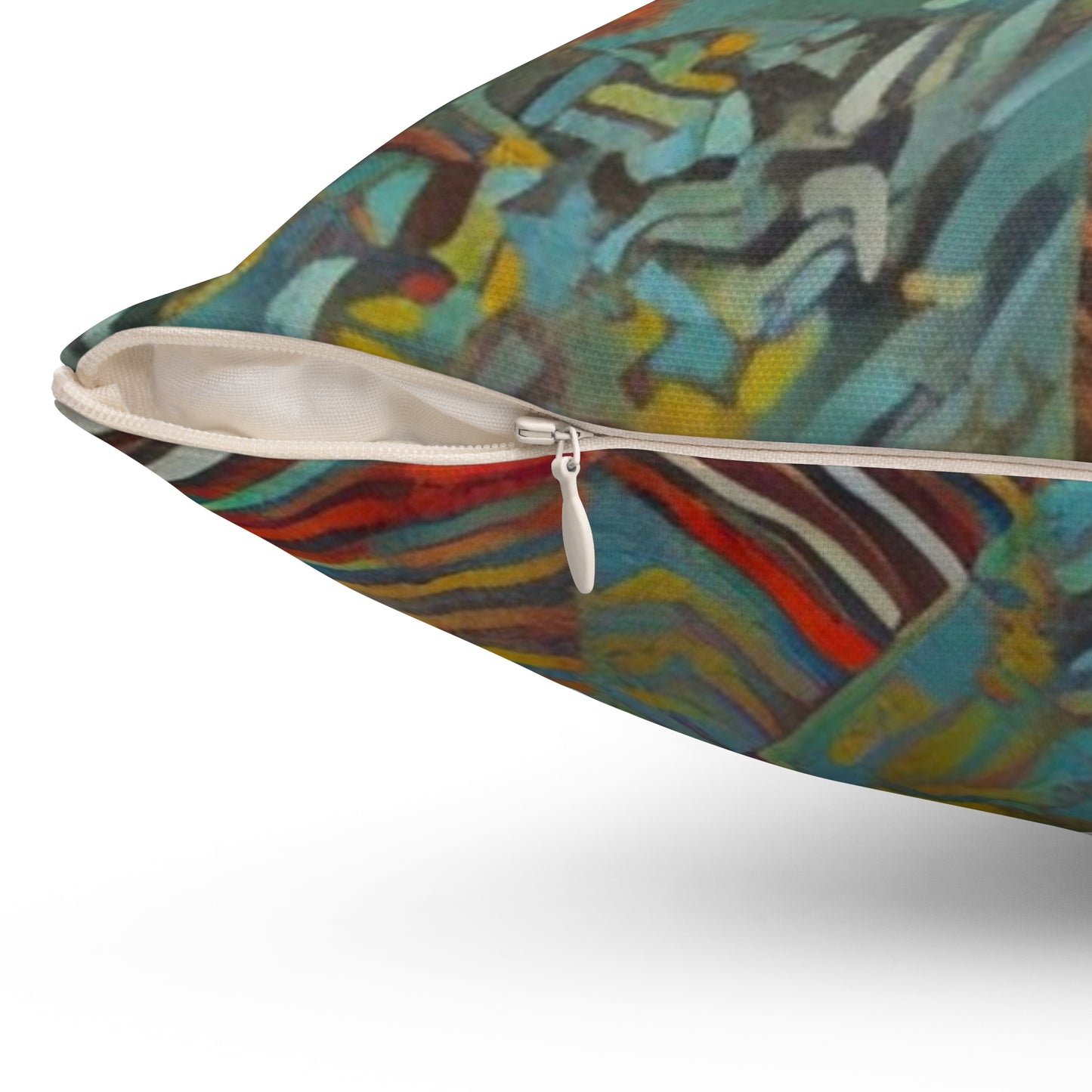 Spun Polyester Square Pillow