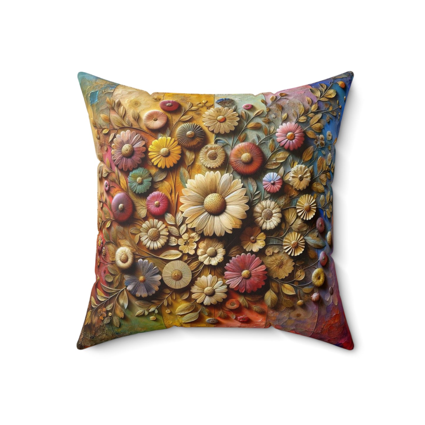 Spun Polyester Square Pillow