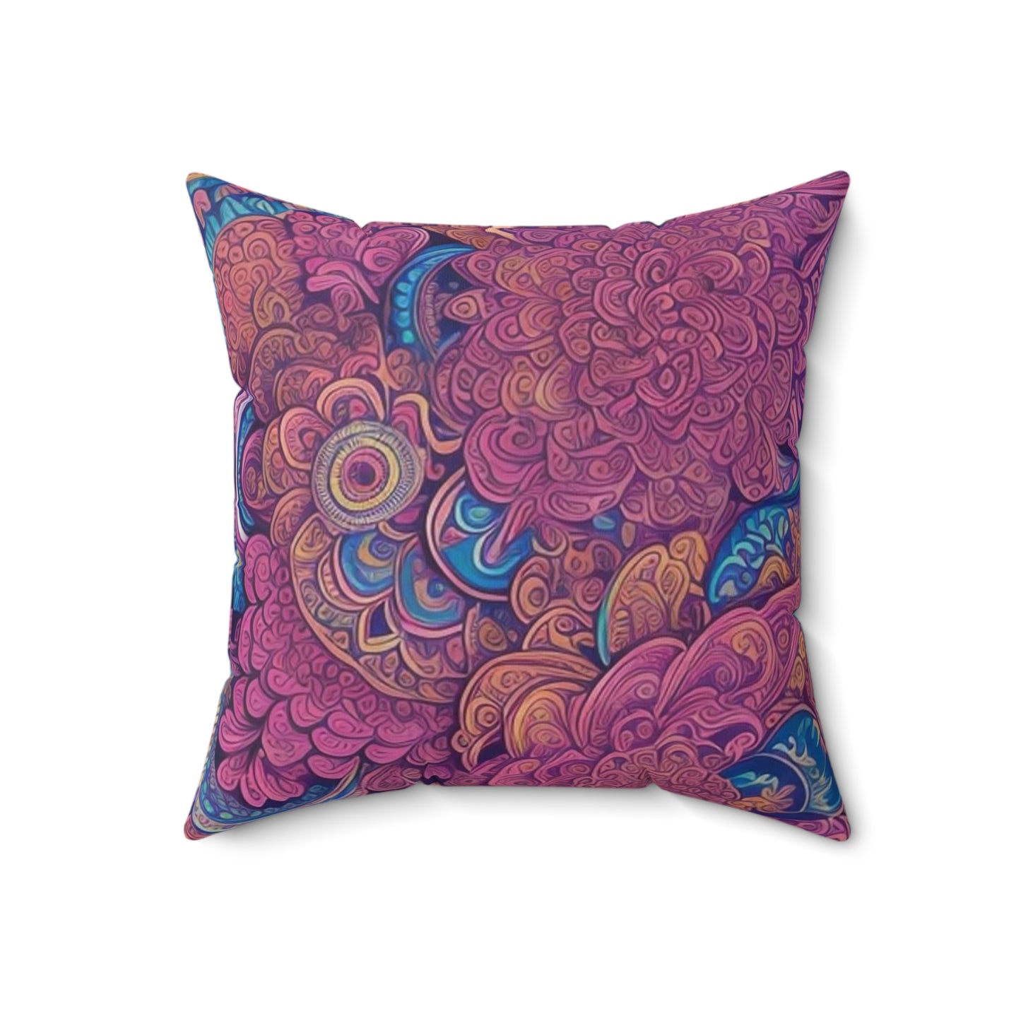 Spun Polyester Square Pillow
