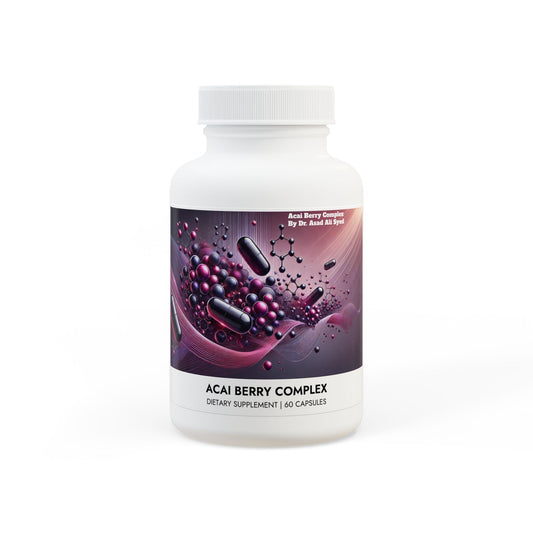 Acai Berry Complex Supplement (60 Capsules) By Dr. Asad Ali Syed