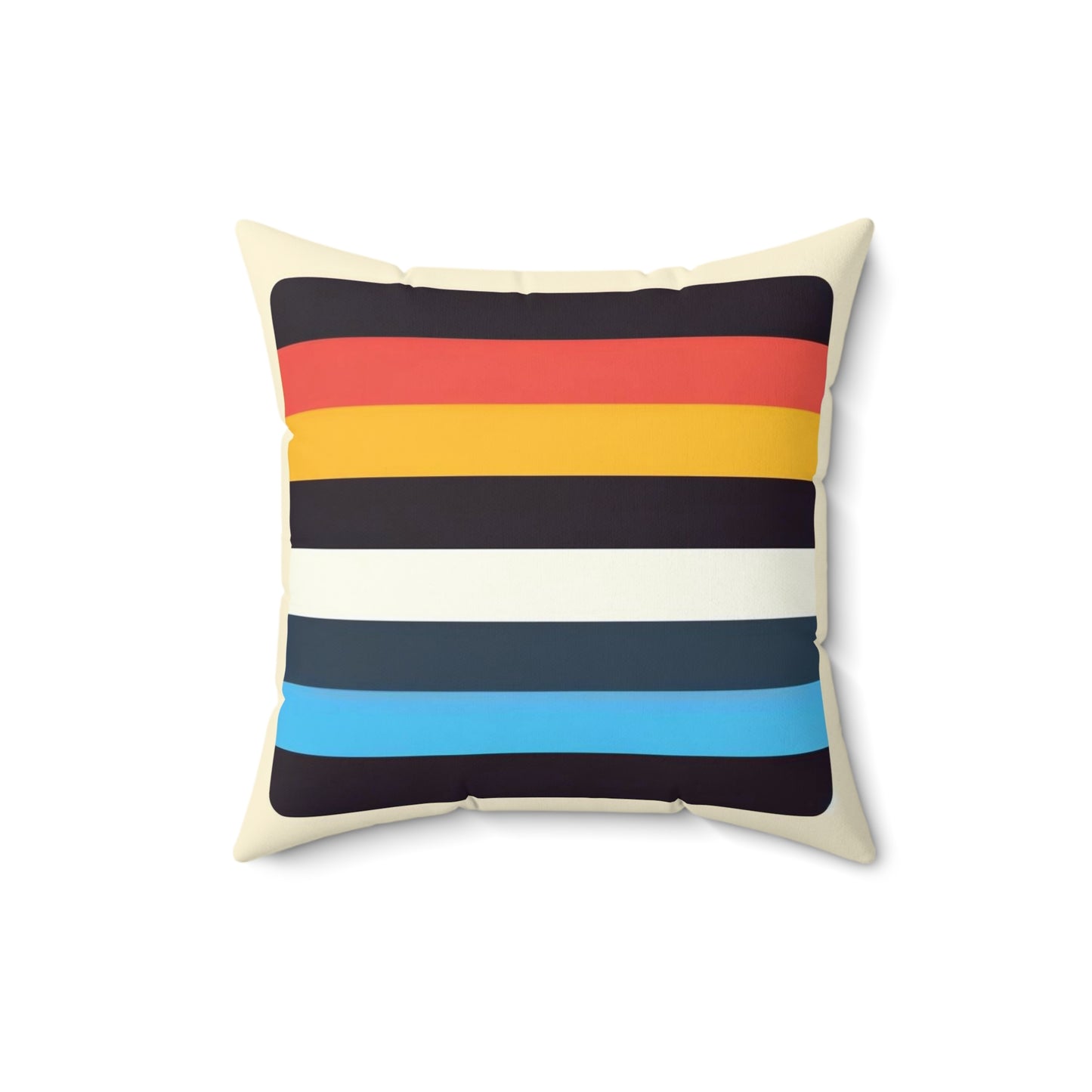 Spun Polyester Square Pillow